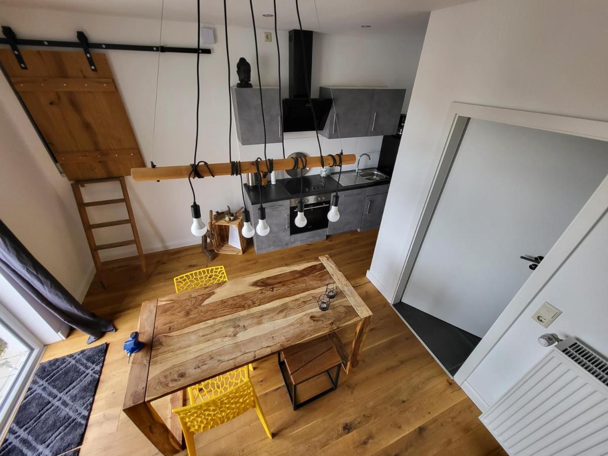 Ferienloft Ottos Werkstatt Mit Saunafass 단넨펠스 외부 사진
